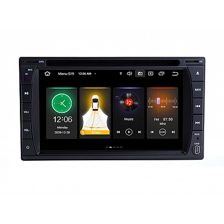 УНИВЕРСАЛНА МУЛТИМЕДИЯ ЗА КОЛА GPS DVD android 16 + DSP + CarPlay