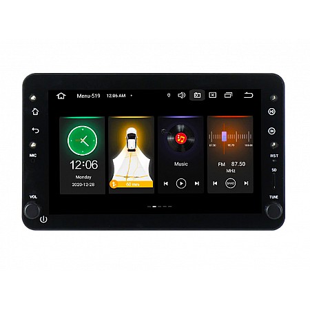 ALFA ROMEO 7'' - МУЛТИМЕДИЯ / Навигация android 16 CPU:8-CORE + RDS + DSP + CarPlay + SIM