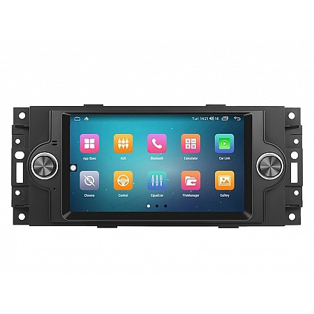 DODGE / Навигация android 16 CPU:8-CORE RAM:4GB + DSP + CARPLAY + ANDROID AUTO + SIM