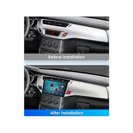 CITROEN C3 DS3 - 9" МУЛТИМЕДИЯ / Навигация android 16 бяла