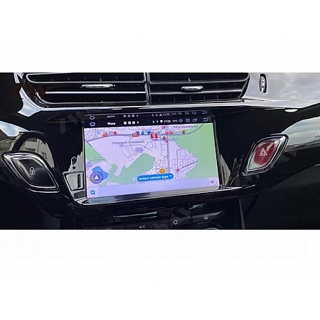 CITROEN C3 DS3 - 9" МУЛТИМЕДИЯ / Навигация android 16 черна