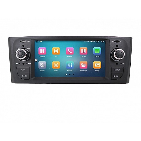 FIAT PUNTO, LINEA - 6.2" МУЛТИМЕДИЯ / НАВИГАЦИЯ android 16 CPU:8-CORE, RAM:4GB + CARPLAY + DSP + SIM