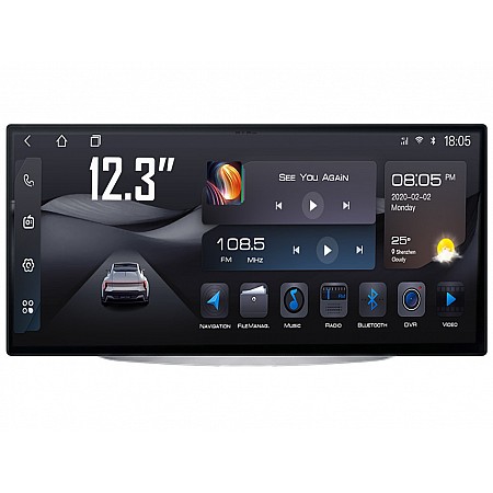 FIAT 500 - 12.3" МУЛТИМЕДИЯ / Навигация android 16