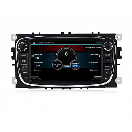 FORD Mondeo, Focus, S-Max, C-Max, Galaxy - 7" МУЛТИМЕДИЯ / Навигация android 16 черна