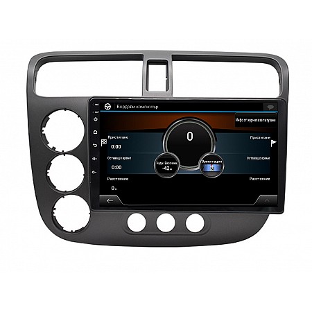 HONDA Civic - 9" МУЛТИМЕДИЯ / Навигация android 16