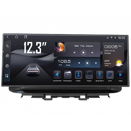 HYUNDAI KONA - 12.3" МУЛТИМЕДИЯ / Навигация android 16