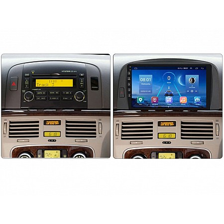 HYUNDAI SONATA - 9" МУЛТИМЕДИЯ / Навигация android 16 черна