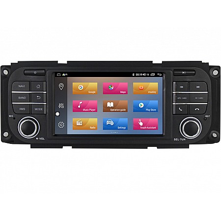 DODGE - МУЛТИМЕДИЯ / Навигация android 16 CPU:8-CORE RAM:4GB + DSP + CARPLAY + ANDROID AUTO + SIM