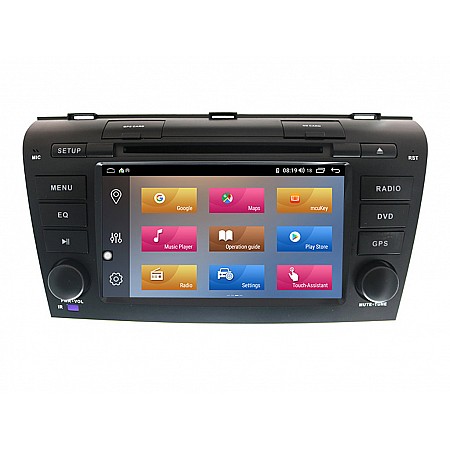 MAZDA 3 - МУЛТИМЕДИЯ / Навигация Android CPU:8-CORE, RAM:4GB DVD + CARPLAY + DSP + SIM