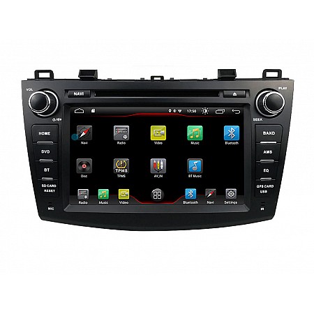MAZDA 3 - МУЛТИМЕДИЯ / Навигация android 16 DVD CPU: 8-CORE RAM:4GB + DSP + CARPLAY + SIM