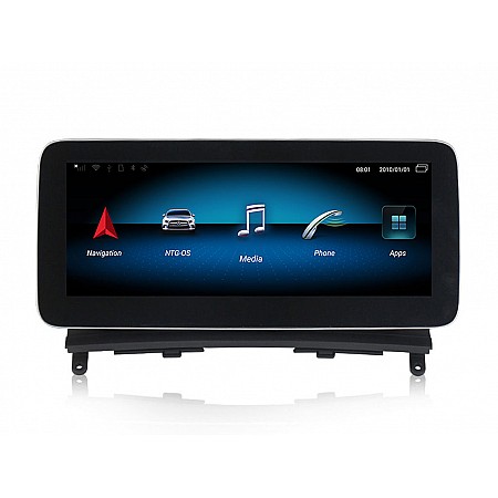 MERCEDES C-Class W204 - 12.3" МУЛТИМЕДИЯ / Навигация android 16 CPU:8-CORE, RAM:4GB, ROM:64GB