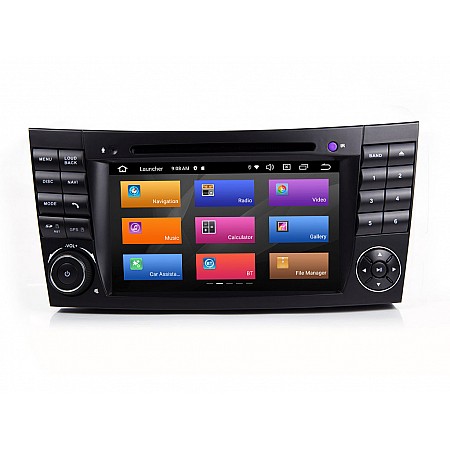 MERCEDES E-Class W211, CLS W219 - МУЛТИМЕДИЯ / Навигация android 16 CPU:8-CORE DVD + DSP + CARPLAY + ANDROID AUTO + SIM