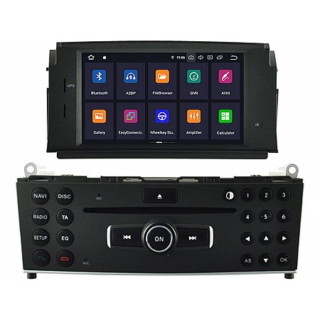 MERCEDES C-Class W204 - МУЛТИМЕДИЯ / Навигация Android DVD