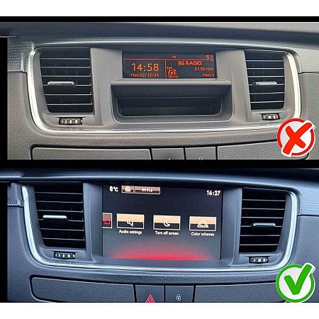 PEUGEOT 508 - 7" МУЛТИМЕДИЯ / Навигация Android 16 + DSP + CARPLAY + ANDROID AUTO