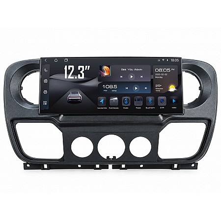 RENAULT MASTER - 12.3" МУЛТИМЕДИЯ / Навигация android 16