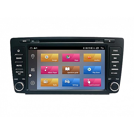 SKODA Octavia, Yeti - МУЛТИМЕДИЯ / Навигация Android CPU:8-CORE, RAM:4GB DVD + DSP + CARPLAY + SIM
