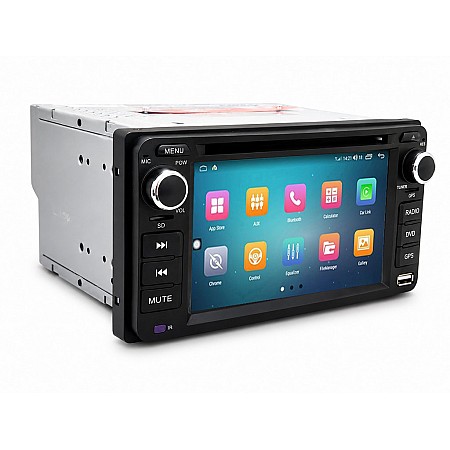 TOYOTA - МУЛТИМЕДИЯ / Навигация android 16 CPU:8-CORE RAM:4GB DVD + DSP + CARPLAY + ANDROID AUTO