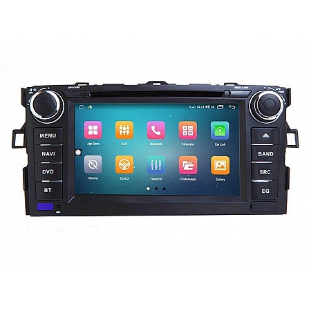 TOYOTA Auris - МУЛТИМЕДИЯ / Навигация android 16  + Carplay тъмносива CPU:8-CORE RAM:8GB + DSP + CARPLAY + ANDROID AUTO + SIM