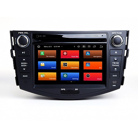 TOYOTA RAV4 - МУЛТИМЕДИЯ / Навигация Android CPU:8-Core, RAM:4Gb DVD + DSP 