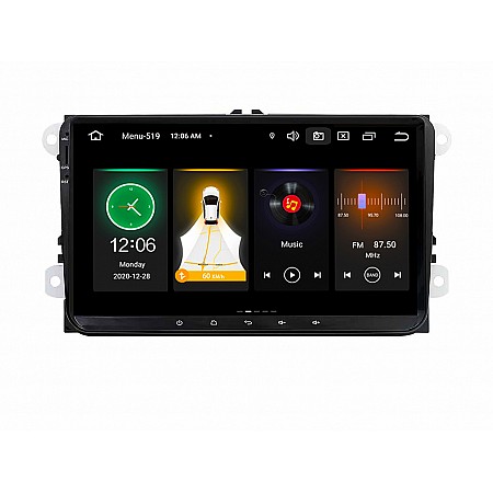 SEAT Altea, Leon, Toledo - 9" МУЛТИМЕДИЯ CPU:8-Core, RAM:4Gb, ROM:64Gb ANDROID 16