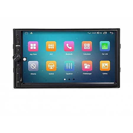 УНИВЕРСАЛНА МУЛТИМЕДИЯ ЗА КОЛА GPS android 16 + CARPLAY + ANDROID AUTO