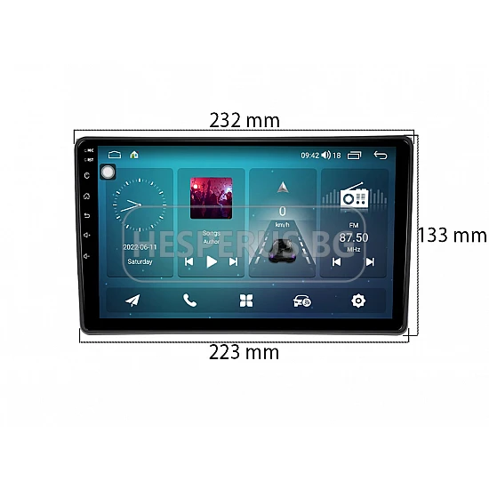 УНИВЕРСАЛНА  9" МУЛТИМЕДИЯ ЗА КОЛА GPS android 16