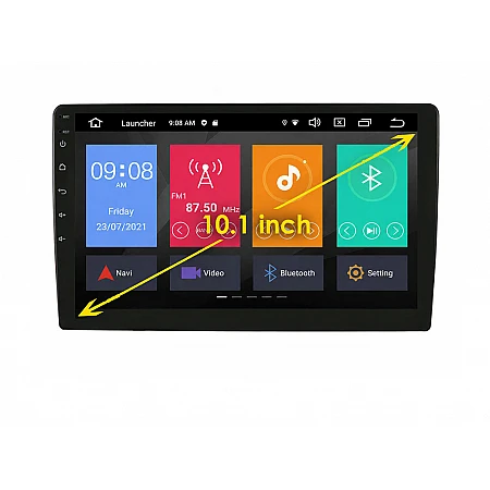 ДВОЕН ДИН 10.1" МУЛТИМЕДИЯ ЗА КОЛА GPS android 16 + DSP + CarPlay