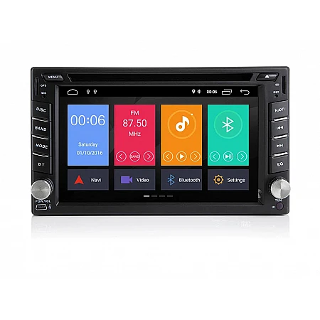 УНИВЕРСАЛНА МУЛТИМЕДИЯ ЗА КОЛА GPS DVD android 16 + DSP + CarPlay