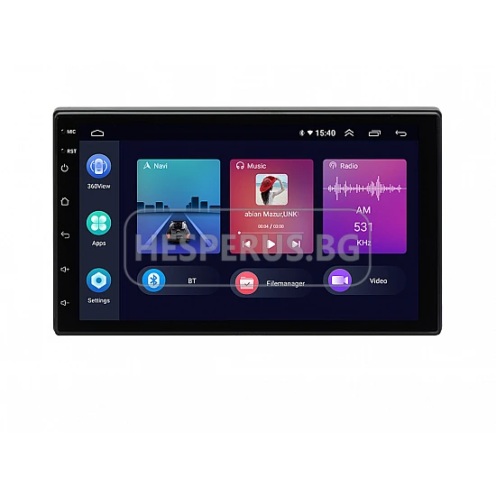 УНИВЕРСАЛНА  7" МУЛТИМЕДИЯ ЗА КОЛА GPS android 16 + CARPLAY