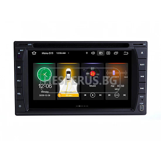 УНИВЕРСАЛНА МУЛТИМЕДИЯ ЗА КОЛА GPS DVD android 16 + DSP + CarPlay