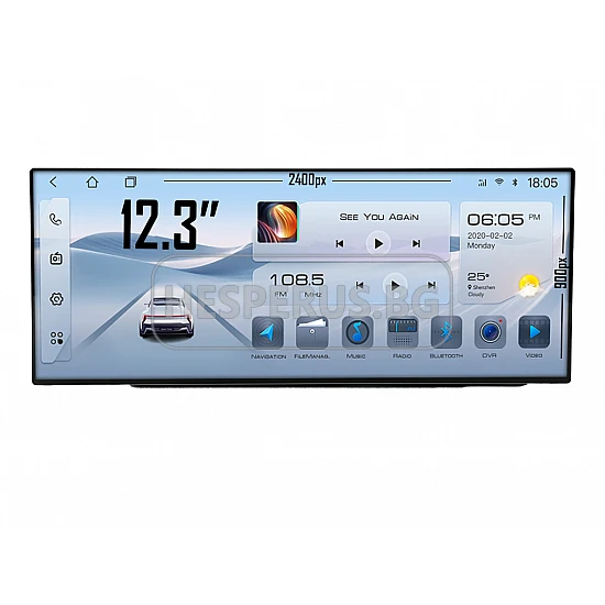 AUDI Q5 - 12.3" МУЛТИМЕДИЯ / Навигация Android 16 CPU:8-CORE + DSP + CARPLAY + SIM