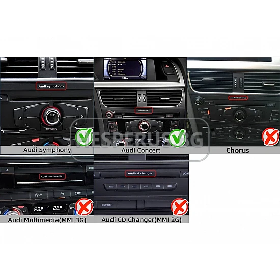 AUDI A4 B8 - 12.3" МУЛТИМЕДИЯ / Навигация Android 16 CPU:8-CORE + DSP + CARPLAY + SIM