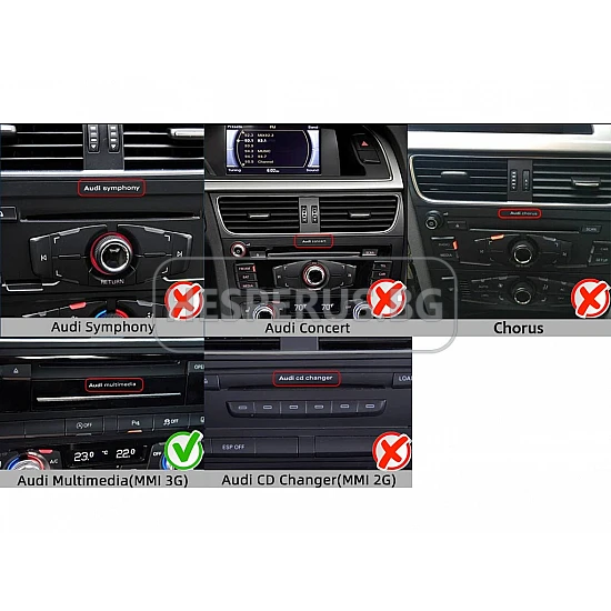 AUDI A4 B8, A5 -12.3" МУЛТИМЕДИЯ / Навигация Android 16 CPU:8-CORE + DSP + CARPLAY + SIM