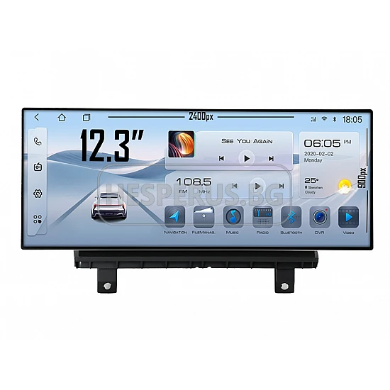 AUDI A3 - 12.3" МУЛТИМЕДИЯ / Навигация Android 16 CPU:8-CORE + DSP + CARPLAY + SIM