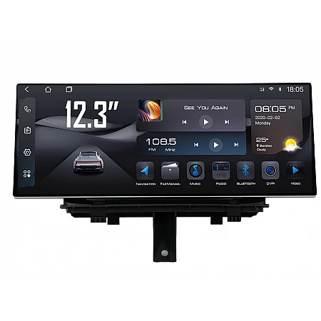 AUDI Q3 - 12.3" МУЛТИМЕДИЯ / Навигация Android 16 CPU:8-CORE + DSP + CARPLAY + SIM