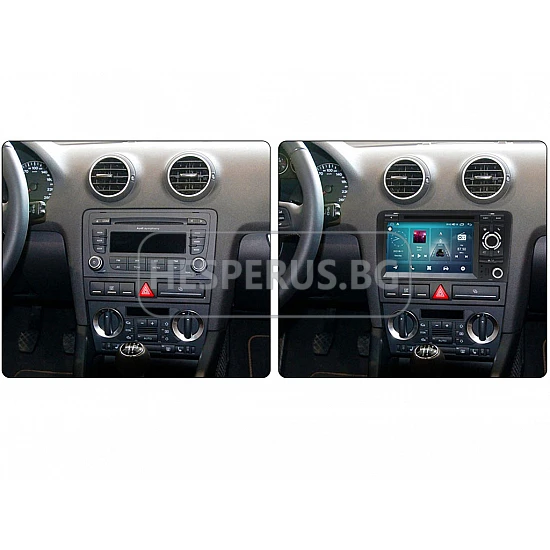 AUDI A3 - МУЛТИМЕДИЯ / Навигация android 16 + DSP + CARPLAY