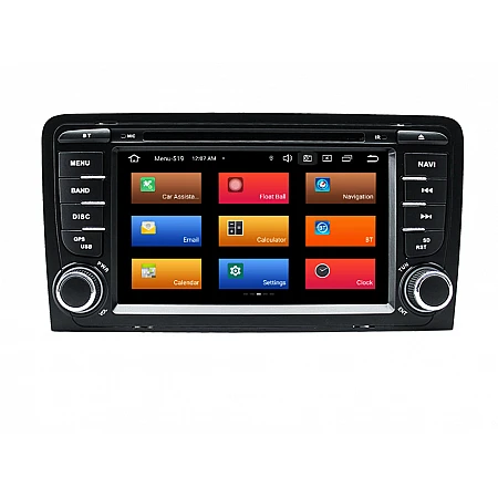 AUDI A3 - МУЛТИМЕДИЯ / Навигация android 16 DVD + DSP + CARPLAY