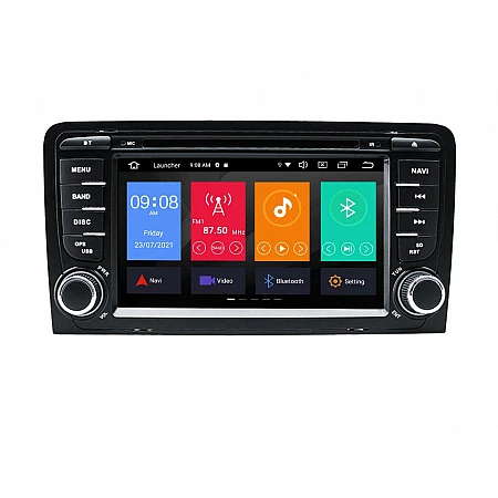 AUDI A3 - МУЛТИМЕДИЯ / Навигация android 16 DVD + DSP + CARPLAY