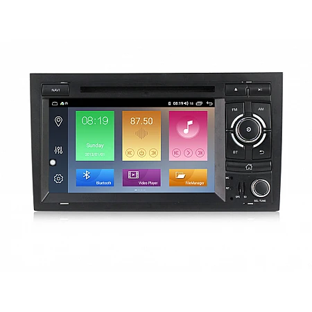 AUDI A4 - МУЛТИМЕДИЯ / Навигация Android CPU:8-Core DVD + DSP + CARPLAY + SIM