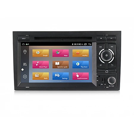 AUDI A4 - МУЛТИМЕДИЯ / Навигация Android CPU:8-Core DVD + DSP + CARPLAY + SIM
