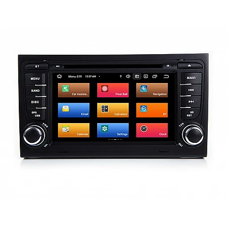 AUDI A4 - МУЛТИМЕДИЯ / Навигация android 16 DVD + DSP + CarPlay