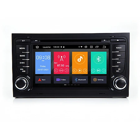 AUDI A4 - МУЛТИМЕДИЯ / Навигация android 16 DVD + DSP + CarPlay