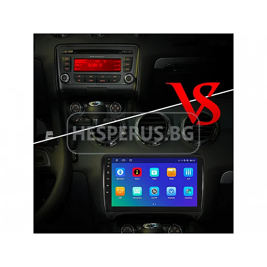 AUDI TT, TTS - 9" МУЛТИМЕДИЯ / Навигация android 16