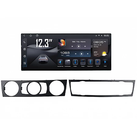 BMW E90 E91 E92 E93 - 12.3" МУЛТИМЕДИЯ / Навигация android 16