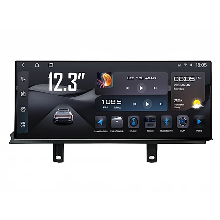 BMW Серия 3 F30 F31 F34 F80, Серия 4 F32 F33 F82 NBT  - 12.3" МУЛТИМЕДИЯ / Навигация Android 16 CPU:8-CORE + DSP + CARPLAY + SIM