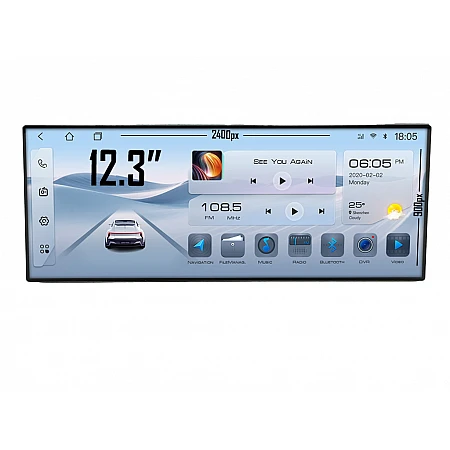 BMW E90 E60 E63 E64 CCC - 12.3" МУЛТИМЕДИЯ / Навигация Android 16 CPU:8-CORE + DSP + CARPLAY + SIM