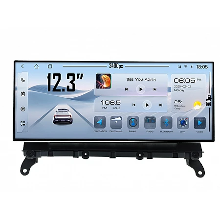 BMW X3 F25, X4 F26 CIC- 12.3" МУЛТИМЕДИЯ / Навигация Android 16 CPU:8-CORE + DSP + CARPLAY + SIM