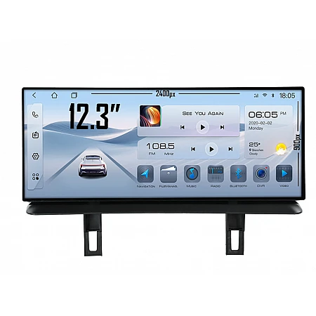 BMW Серия 1 E81 E82 E87 E88 CCC - 12.3" МУЛТИМЕДИЯ / Навигация Android 16 CPU:8-CORE + DSP + CARPLAY + SIM