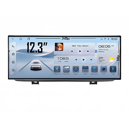 Серия 2 F22 F23 NBT - 12.3" МУЛТИМЕДИЯ / Навигация Android 16 CPU:8-CORE + DSP + CARPLAY + SIM