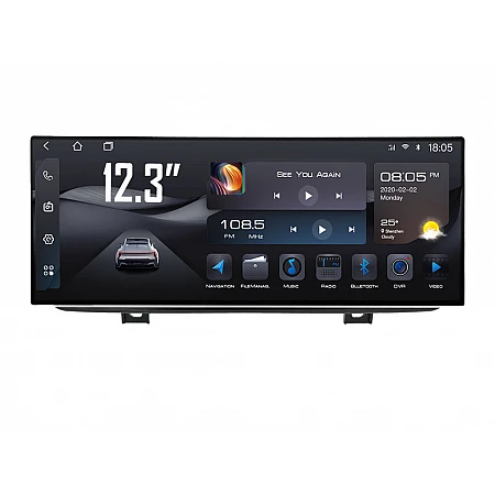 Серия 2 F22 F23 NBT - 12.3" МУЛТИМЕДИЯ / Навигация Android 16 CPU:8-CORE + DSP + CARPLAY + SIM